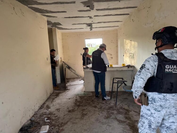 Fuerzas federales y estatales hallan estupefacientes y equipo de radiofrecuencia en inmueble de Río Bravo