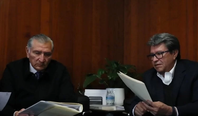 La Presidenta Claudia Sheinbaum asume con frialdad conflicto entre Ricardo Monreal y Adán Augusto