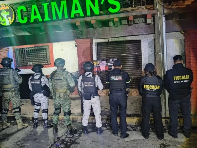 Operación Atarraya deja un saldo de 26 detenidos y 175 negocios asegurados en 27 municipios del Edomex