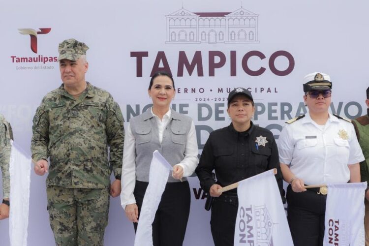 Mónica Villarreal pone en marcha operativo de seguridad ‘Tampico Te Cuida 2024’