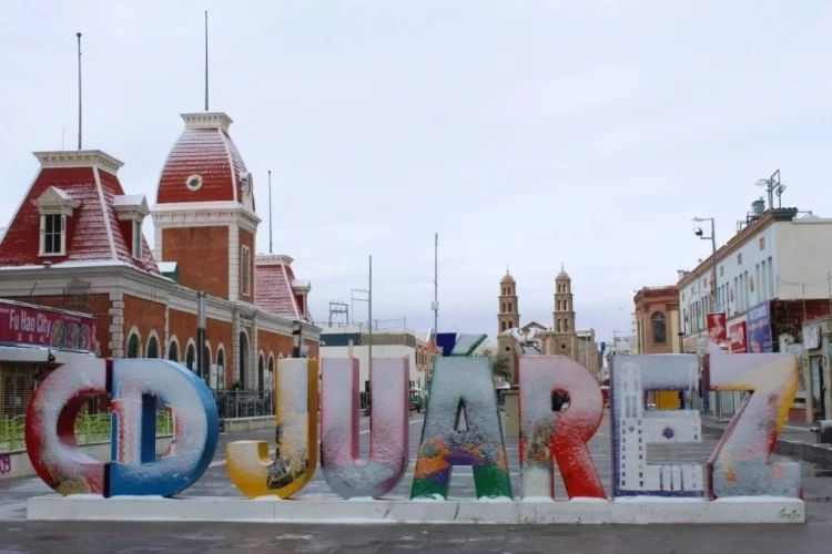 Unos 10 municipios de Chihuahua amanecieron este domingo con temperaturas congelantes