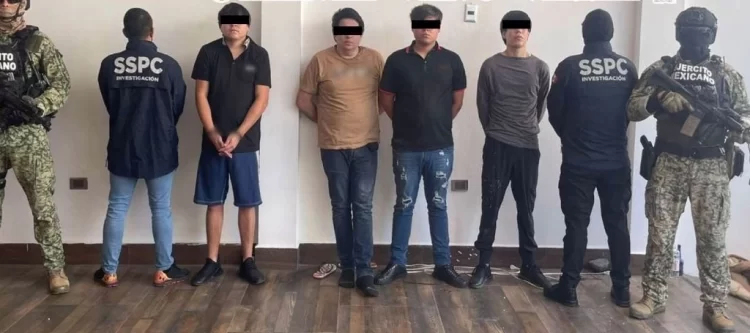 La SSPC anuncia la captura de 4 miembros de ‘Los Chapitos’ en operativo ejecutado en Sinaloa