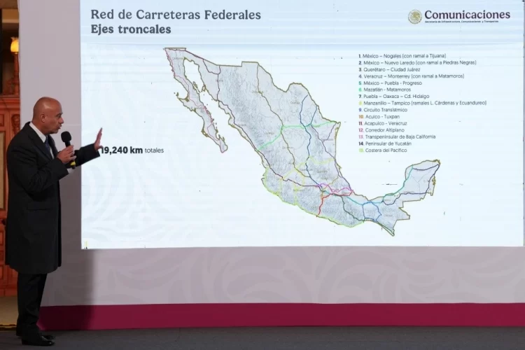 Gobierno de México destinará $150 mil millones al Plan Nacional de Infraestructura Carretera