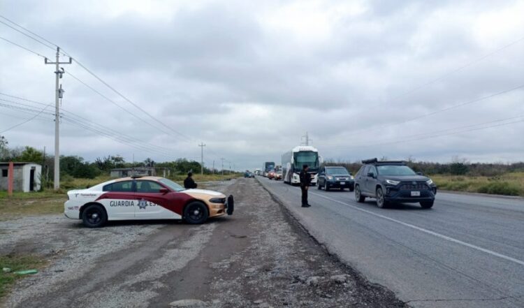 Más de 2 mil policías de la GE participan brindando seguridad en carreteras de Tamaulipas
