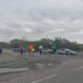 Habitantes de ejidos de Reynosa bloquearon este sábado carretera 97 en protesta por falta de luz y agua
