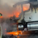Intento de captura de objetivo prioritario provoca bloqueos y vehículos incendiados en carretera de Nuevo León