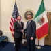 Marcelo Ebrard ya está en Washington sosteniendo pláticas sobre aranceles
