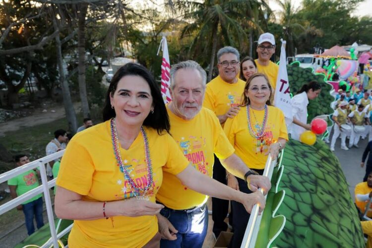 Mónica Villarreal concluye con gran éxito el Carnaval Conurbado 2025 en Tampico