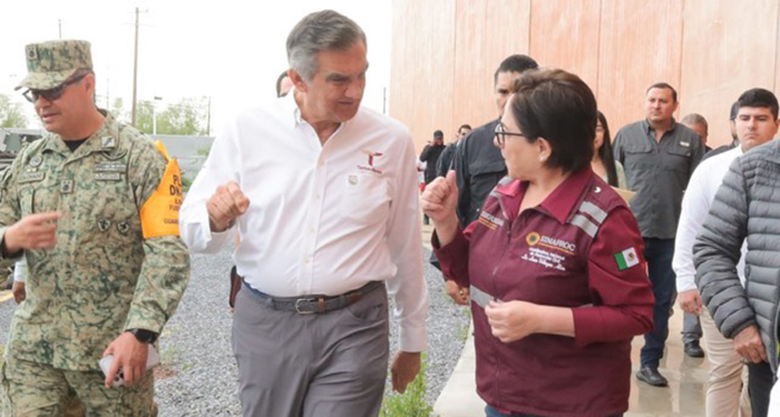 Coordinan Gobierno del Estado y Federación atención a familias afectadas por lluvias en Reynosa y zona fronteriza