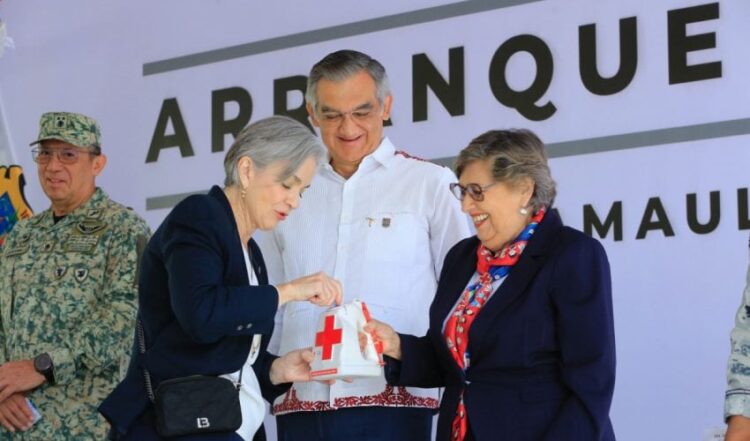 Arrancan Américo y María colecta anual 2025 de la Cruz Roja e invitan a sumarse