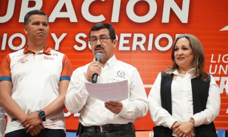 Inaugura Dámaso Anaya el primer torneo de la Liga Deportiva ‘UAT Transforma’