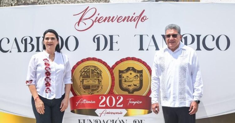Refrenda Mónica hermandad con Altamira en vísperas del aniversario de la fundación de Tampico
