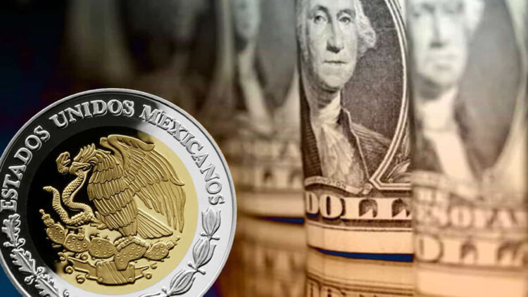 Ante el retroceso del dólar el peso mexicano se ubica en su mejor nivel en 8 meses