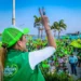 Desconocidos queman en carnaval de Veracruz figura de candidata a alcaldesa del PVEM