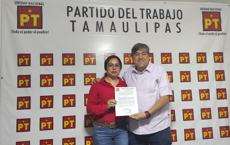El PT designa a María Elena Guerrero Ponce coordinadora de afiliación en Tampico