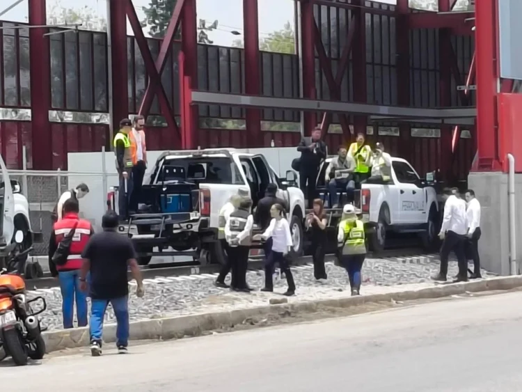 Supervisa Claudia Sheinbaum avances del tren suburbano desde la Ciudad de México al AIFA