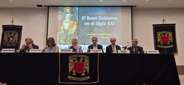 Ex presidente de España considera como espectaculares los índices de popularidad de Sheinbaum