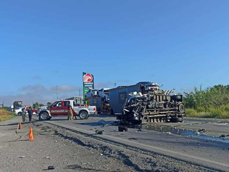 Siguen tráileres generando terror en carreteras de Tamaulipas: Fallece persona cerca de ‘El Chorrito’