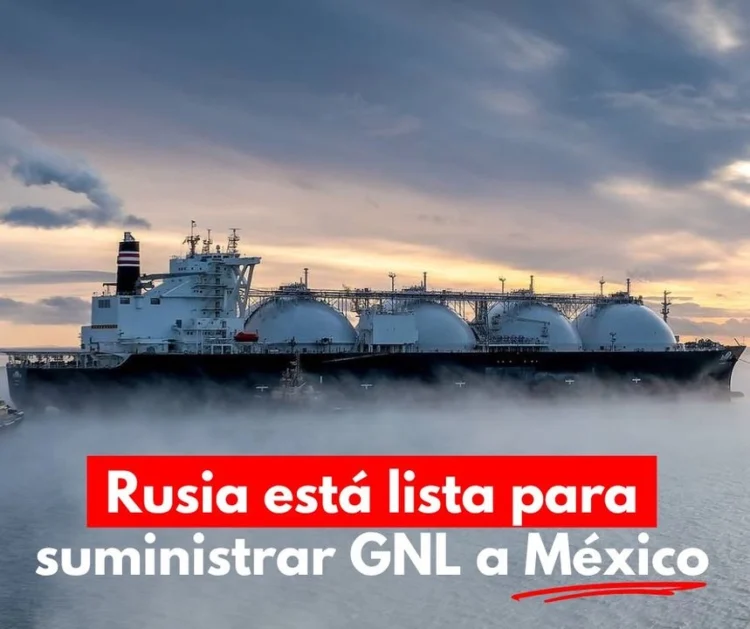 Ofrece Rusia a México suministro de gas natural y transferencia de tecnología para extracción de petróleo
