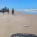 La Secretaría de Marina impone un cerco en playa Bagdad de Matamoros tras hallazgo de un presunto misil