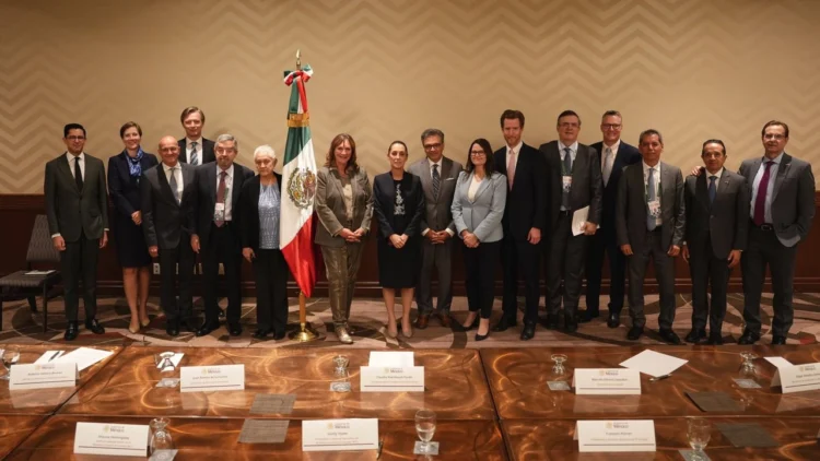 La presidenta Claudia Sheinbaum se reúne con integrantes del Consejo Empresarial de Canadá