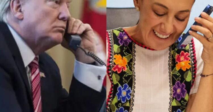 Sostiene Sheinbaum una ‘muy buena’ conversación telefónica con Trump; ratifican trabajo