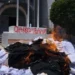 La CETEG causa destrozos en sede del SNTE de Chilpancingo; interrumpe convivio magisterial y roba despensas