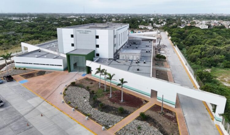 Ya lleva un 80 por ciento de avance la construcción del nuevo Hospital General Madero