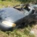 La GE atendió accidente con dos hombres lesionados en la carretera Matamoros-San Fernando