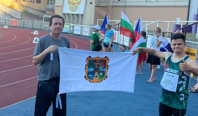 Alex ‘La Flecha’ Avilés rompe récord mundial en el Abierto Europeo de Atletismo para atletas Down