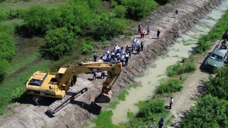 Inician obras de modernización en el sistema hídrico de los distritos de riego 025 y 026 de Tamaulipas