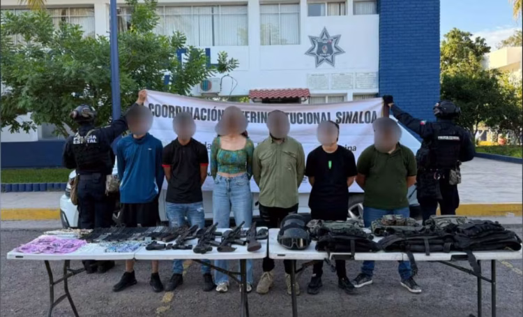 Asestan duro golpe a facción de ‘Los Chapitos’ en Sinaloa: Detienen a 10, eliminan a 2 y aseguran drogas y armas