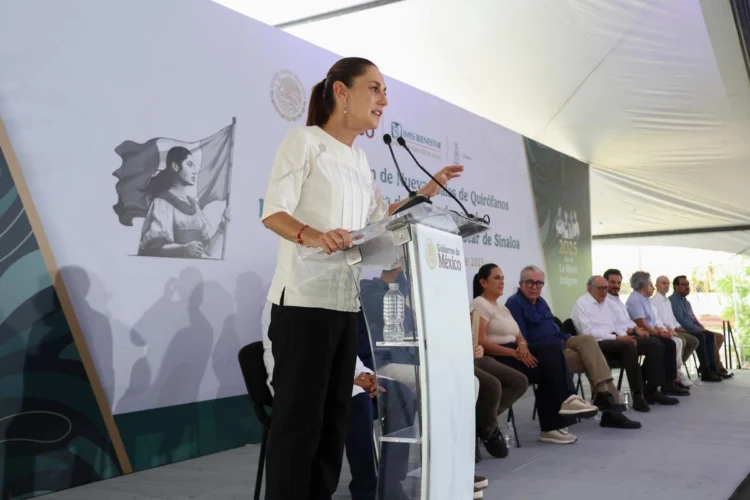 En Sinaloa, territorio del narco, Sheinbaum advierte que ‘ni nos quebramos ni nos acobardamos’