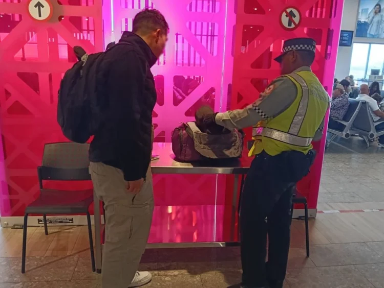 La Guardia Nacional asegura narcóticos y alucinógenos  en Aeropuerto Internacional de Querétaro
