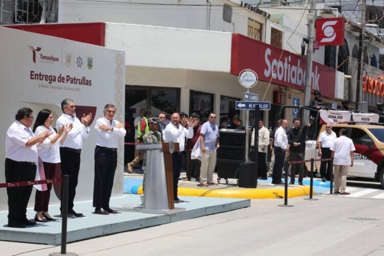Llama Américo a redoblar esfuerzos en materia de seguridad pública en Tamaulipas