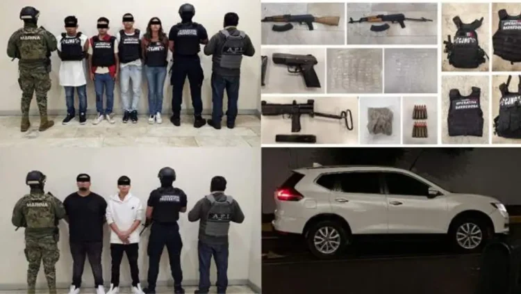 Detienen en Puebla a líder de ‘La Barredora” de Tabasco y 5 cómplices; les imputan 10 homicidios