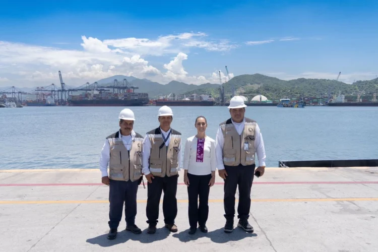 Subraya Claudia Sheinbaum que el Puerto de Manzanillo será el más grande de América Latina