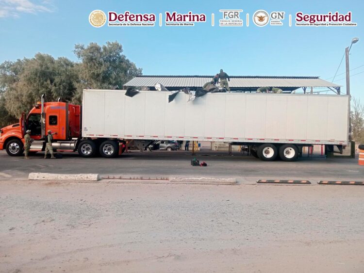 La SSPC da a conocer aseguramiento de más de mil 200 paquetes de cocaína en Sonora