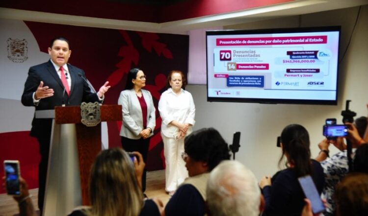 Presentan 70 denuncias contra Cabeza de Vaca por quebranto de $343 millones en contubernio con los Carmona