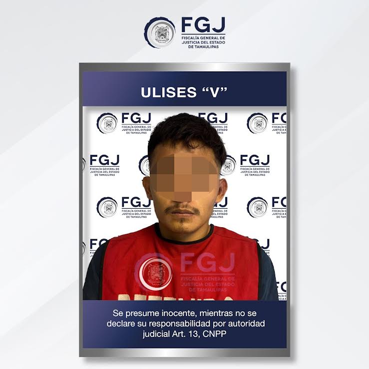 Reynosa: Vinculan a proceso a Ulises ‘V’ por posesión de vehículo robado y armas prohibidas