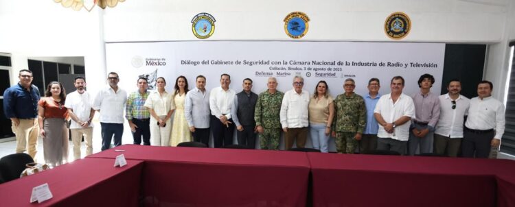 Gabinete de Seguridad fortalece vinculación con medios de Sinaloa y acuerdan acciones conjuntas