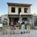 Militares y policías federales y estatales revientan guarida de narcomenudistas en Río Bravo