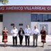Américo Villarreal inaugura gimnasio en Escuela Normal de Educadoras, un legado de su padre