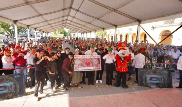 Presentan en Tamaulipas Gran Sorteo Especial ‘México con M de Migrante’