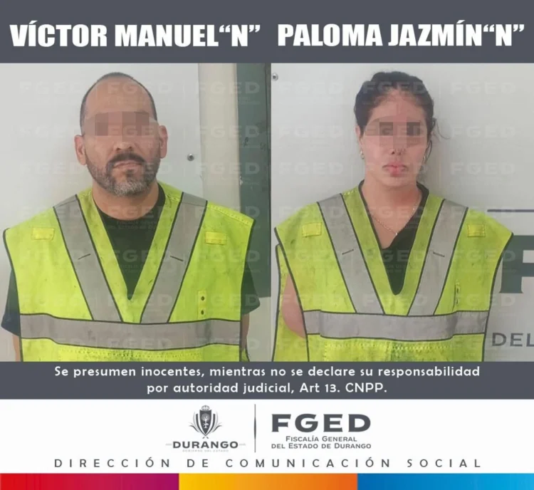 Capturan hoy en Durango a madre y padrastro de menor de 14 años que murió por cirugía estética