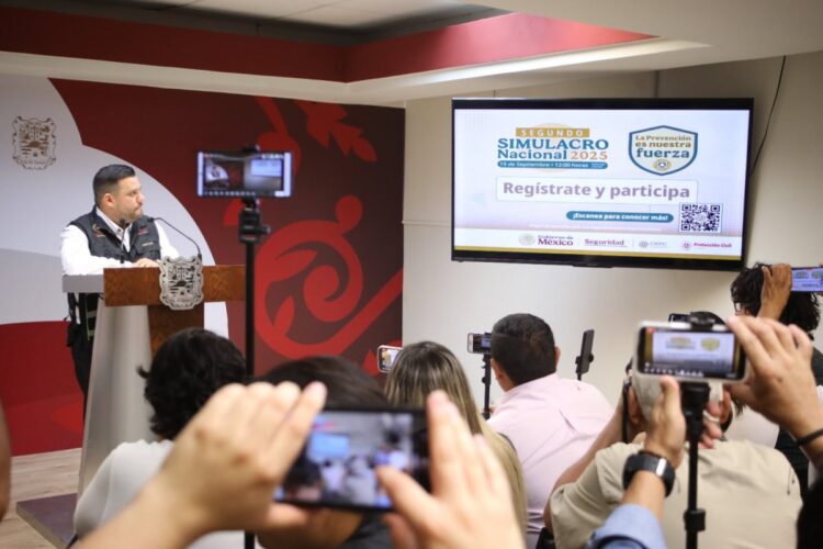 Convoca Protección Civil de Tamaulipas a sumarse al Simulacro Nacional 2025