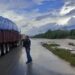 Activan Plan Tamaulipas en Tula para evitar accidentes a causa del desbordamiento de un arroyo