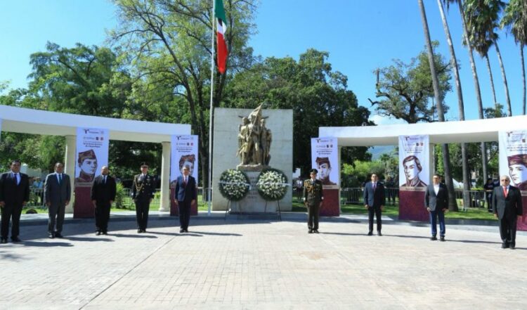 Preside Américo ceremonia del 178 aniversario de la Gesta de los Niños Héroes de Chapultepec