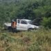 La GE atiende accidente de vehículo provocado por la humedad en área territorial de Padilla