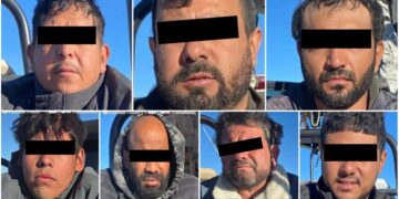 La SSPC anuncia detención de 7 pistoleros en posesión de armamento en Baja California